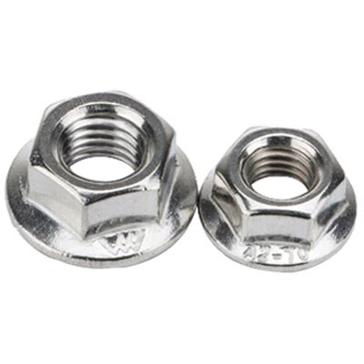 Écrous de surface à bride en titane M10