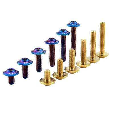 Boulons à tête de disque en alliage de titane M6