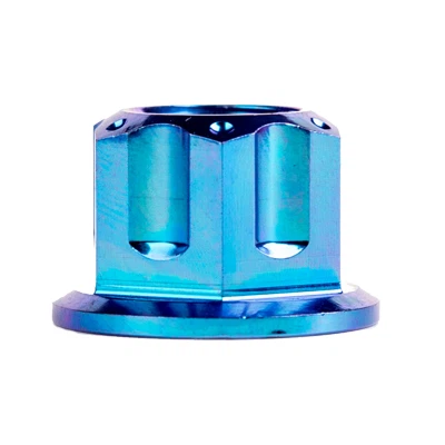 Écrous en alliage de titane renforcés avec surface à bride