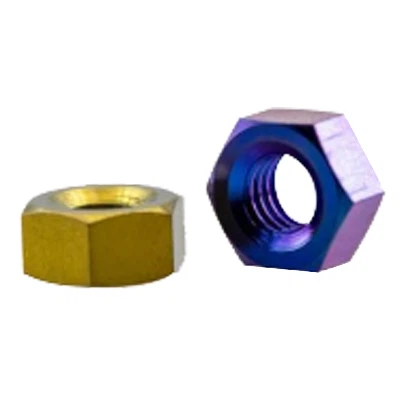 Écrous en alliage de titane M6