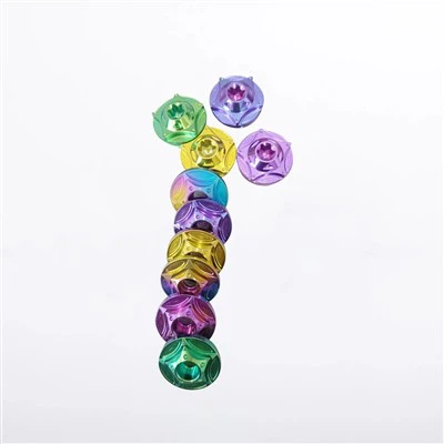 Couvre-guidon de moto en alliage de titane